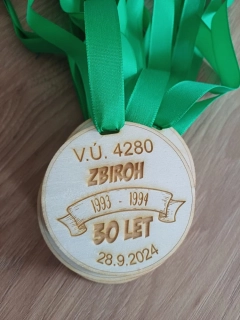 Medaile 7 cm s vaším motivem